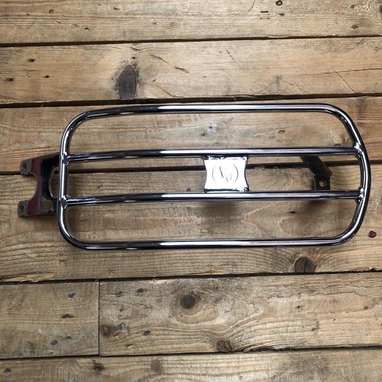 Indian Scout solo luggage rack - chrome